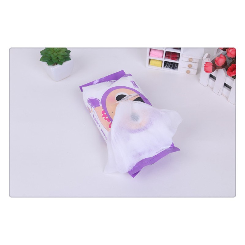 Baby Wet Wipes Factory - OEM 30 PCS Pure Water Flushable