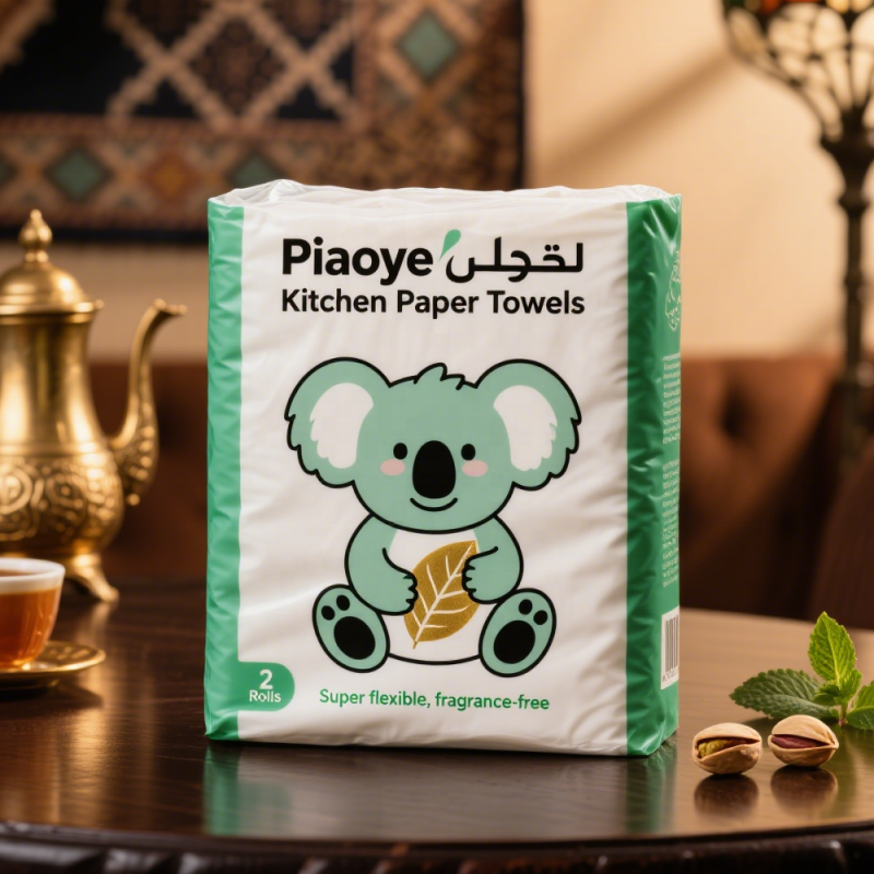 Kitchen Tissue Paper Supplier - Sustainable 2 Ply Oil Cleaning