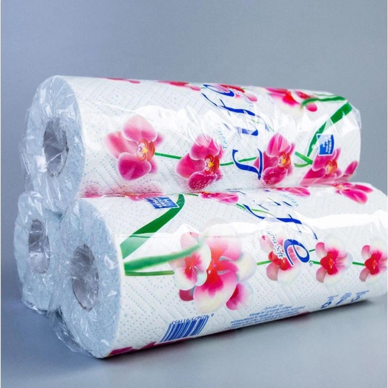 Kitchen Paper Manufacturer - 2 Ply Jumbo Roll Oil Absorption