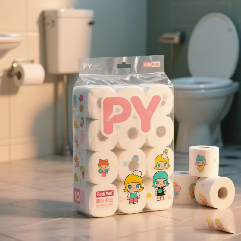Toilet Paper Supplier - 10 Rolls Strong Absorption No Breakage