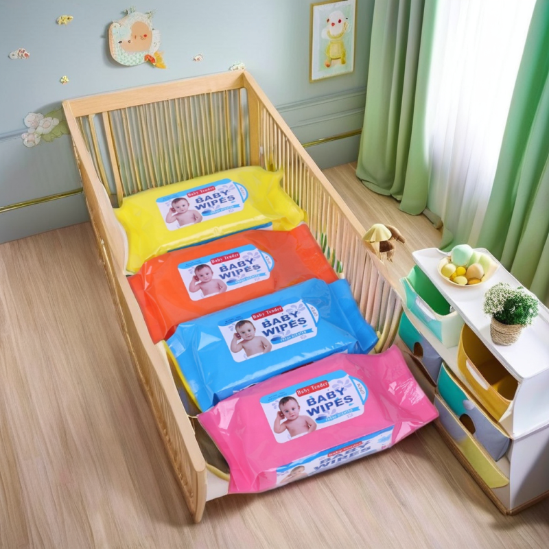 Baby Wet Wipes Supplier - Aloe Vera Vitamin E Eco Friendly