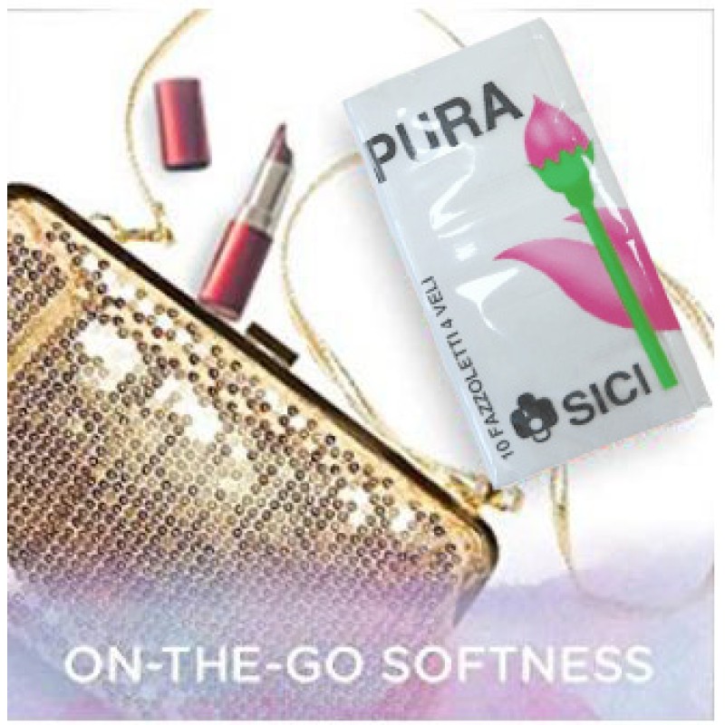 Pocket Tissue Factory - White 3 Ply 10 Tissues Per Pack