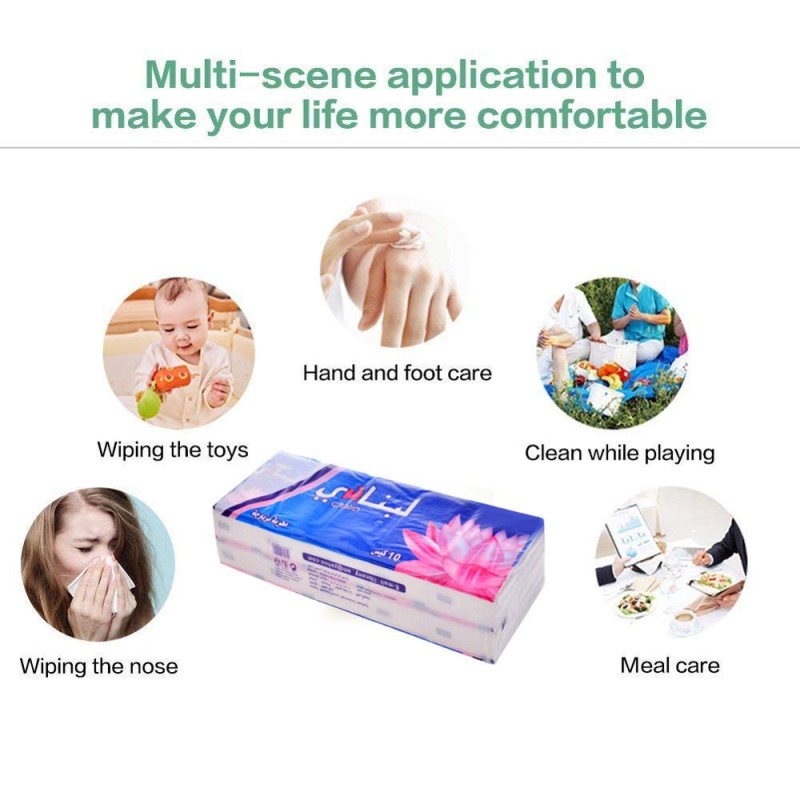 Pocket Tissue Paper Supplier - 3 Ply Virgin Wood Pulp Handkerchief