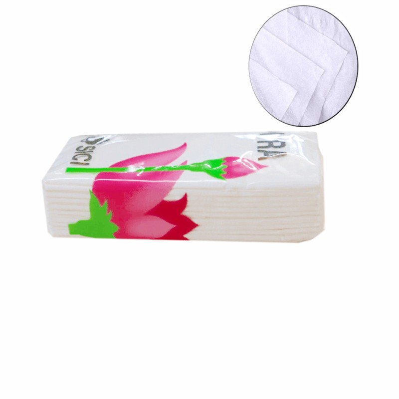 Pocket Tissue Factory - White 3 Ply 10 Tissues Per Pack
