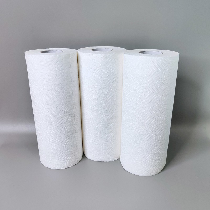 Kitchen Paper Towel Factory - OEM 2 Ply Giant Rolls Oil Cleaning