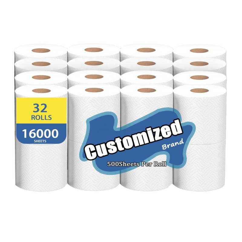 Kitchen Paper Towel Factory - OEM 2 Ply Giant Rolls Oil Cleaning