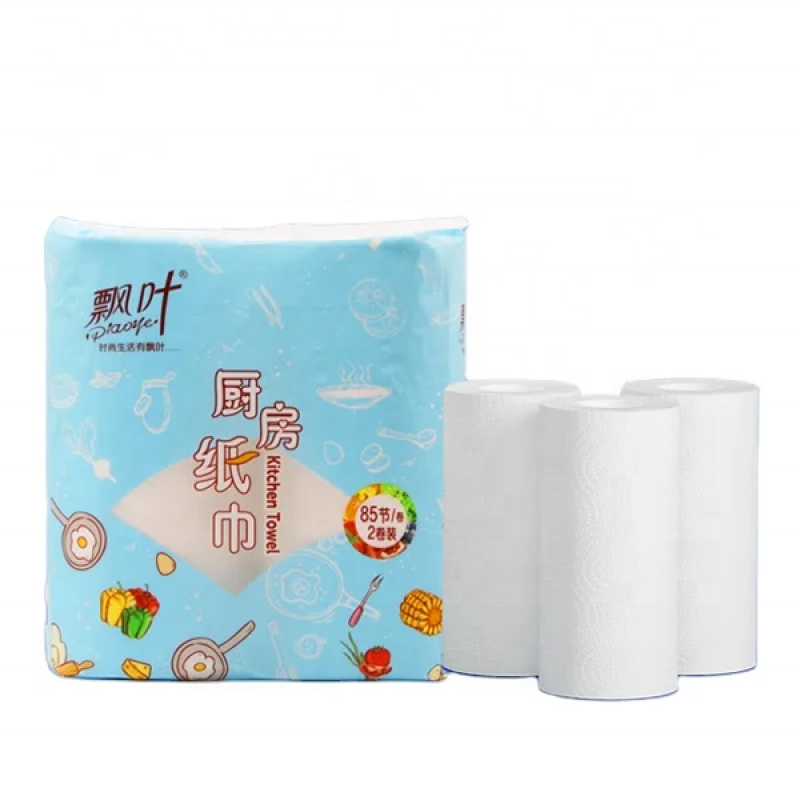 Kitchen Tissue Paper Supplier - 2 Ply Full Embossed Home Use