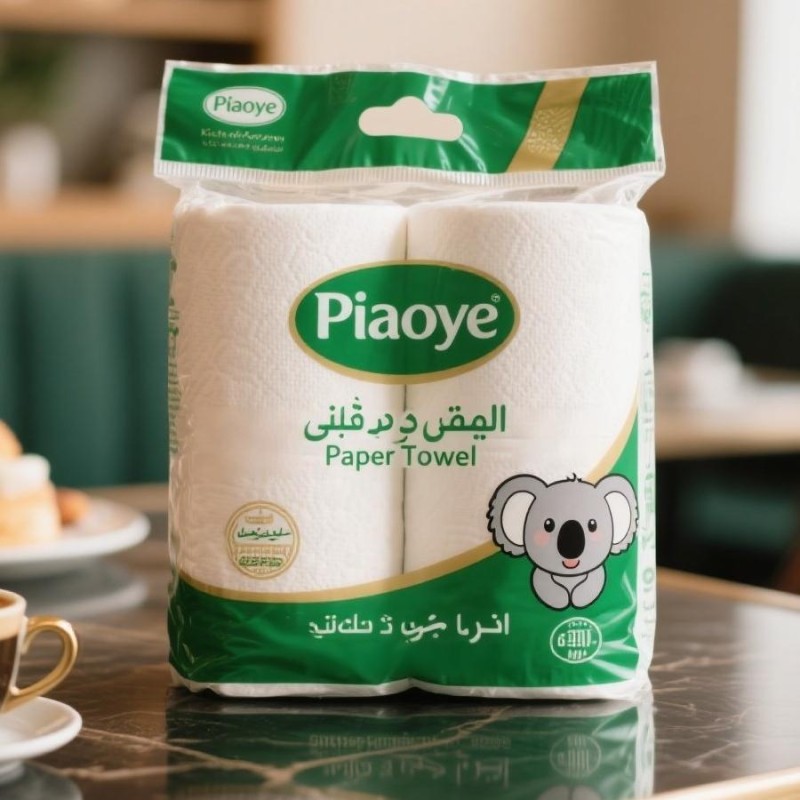 Kitchen Paper Towel Factory - OEM 2 Ply Giant Rolls Oil Cleaning