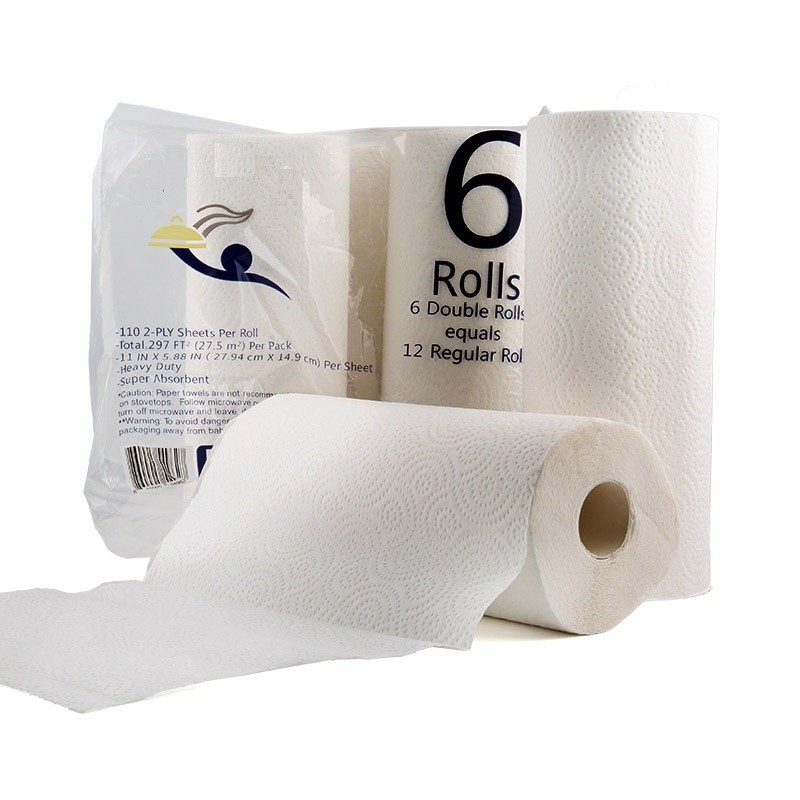 Kitchen Paper Towel Supplier - Wholesale 2 Ply White Virgin Pulp