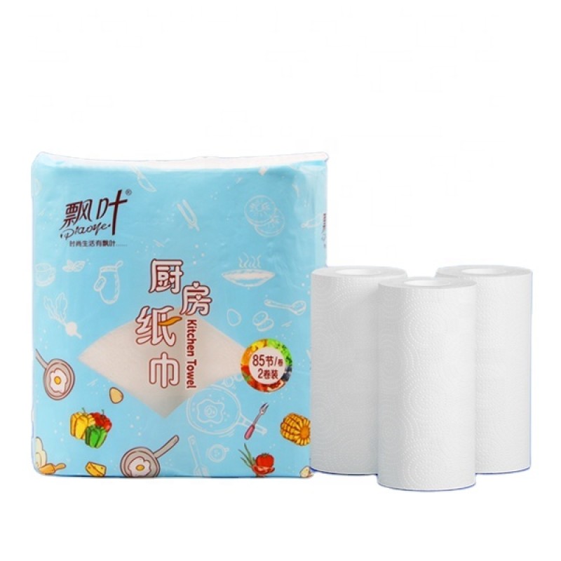 Kitchen Tissue Paper Supplier - Sustainable 2 Ply Oil Cleaning