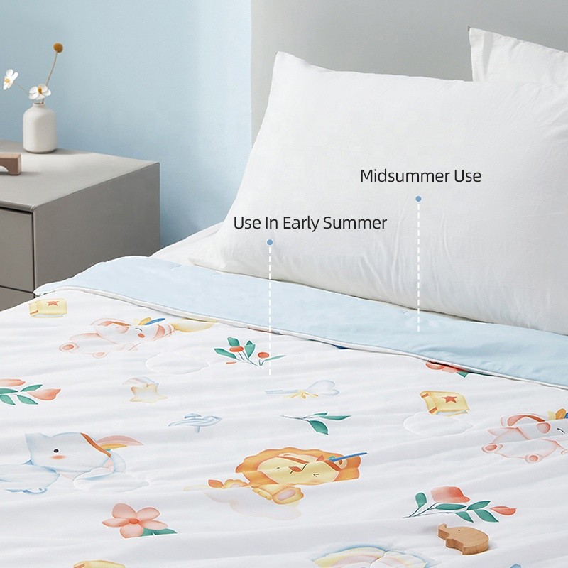 Summer Quilt Manufacturer - Animal Pattern Knitted