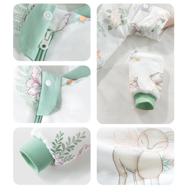 Baby Swaddle Supplier - Bamboo Zipper Anti Kick