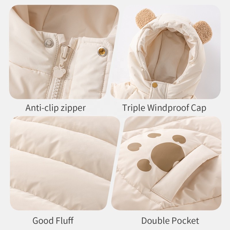 Kids Down Jacket Supplier - Goose Down Warm