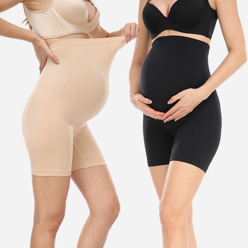 Maternity Shorts Manufacturer - High Waist Polyamide