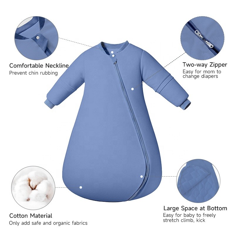 Baby Sleeping Bag Factory - Bamboo Cotton Double Zipper