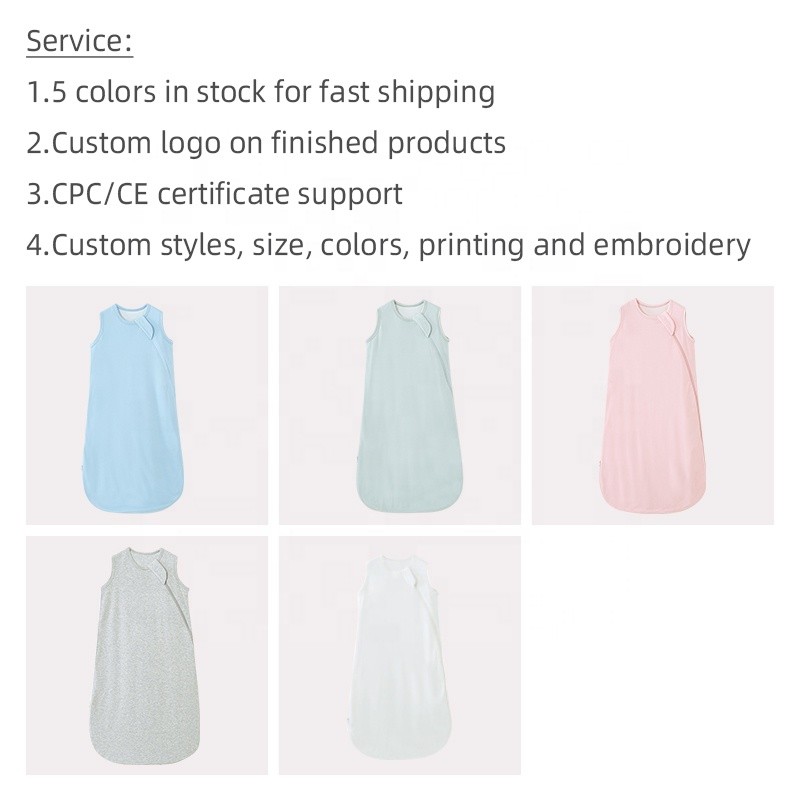 Infant Wearable Blanket Supplier - 0.5-2.5 Tog Custom