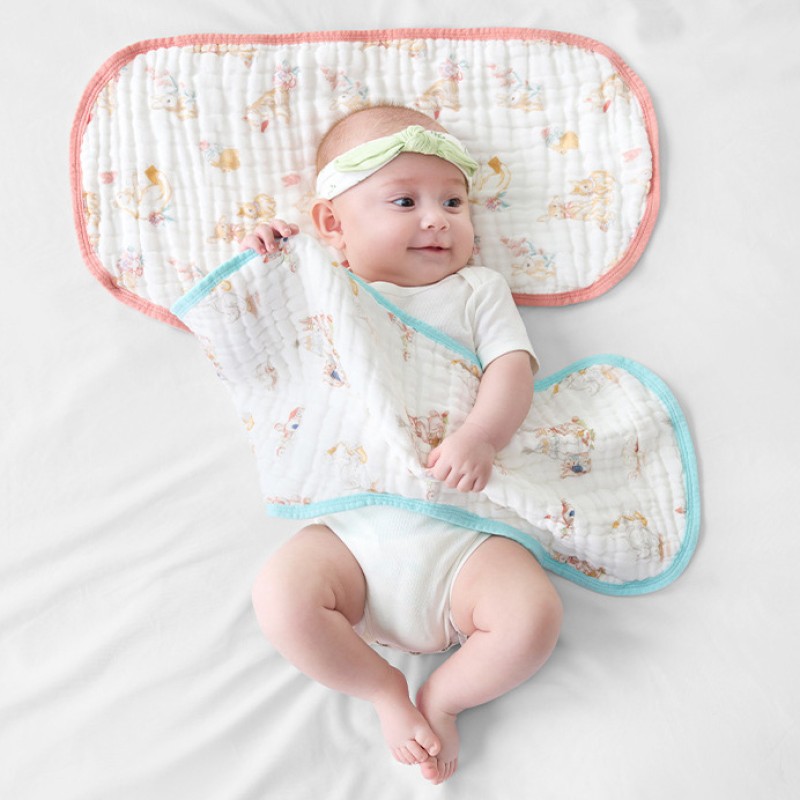 Burp Cloths Manufacturer - 6 Layer Muslin Cotton