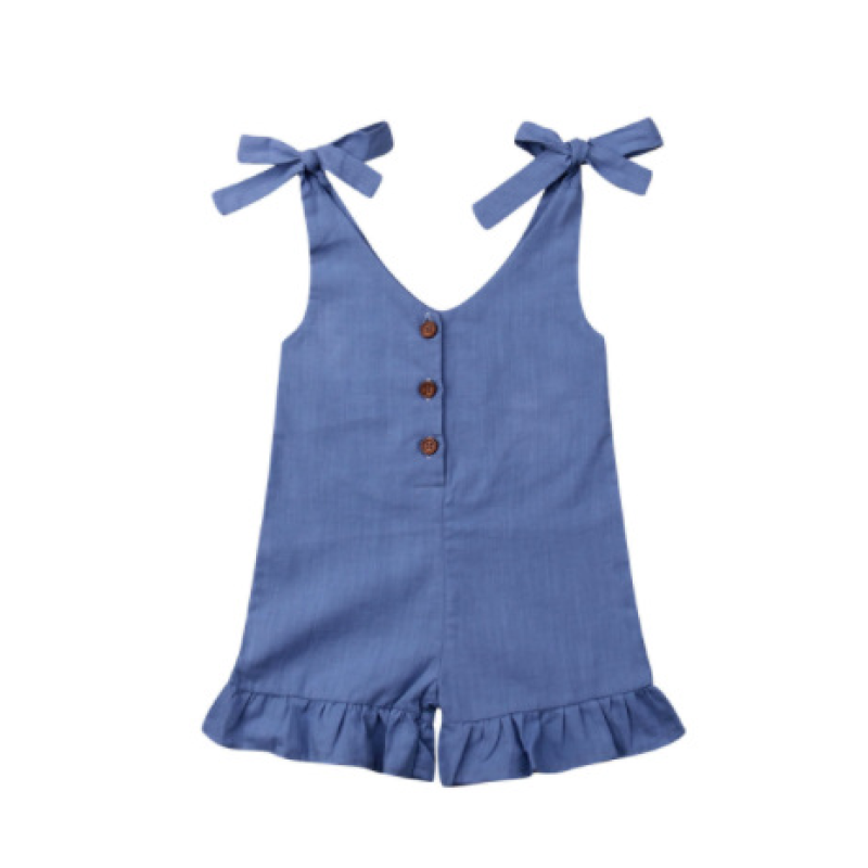 Infant Dress Manufacturer - V Neck Pinafore Summer