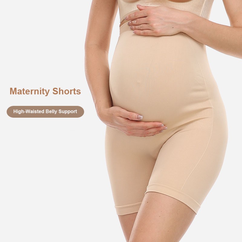 Maternity Shorts Manufacturer - High Waist Polyamide