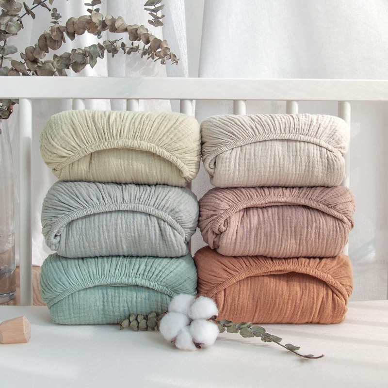 Crib Sheets Supplier - 100% Cotton Breathable