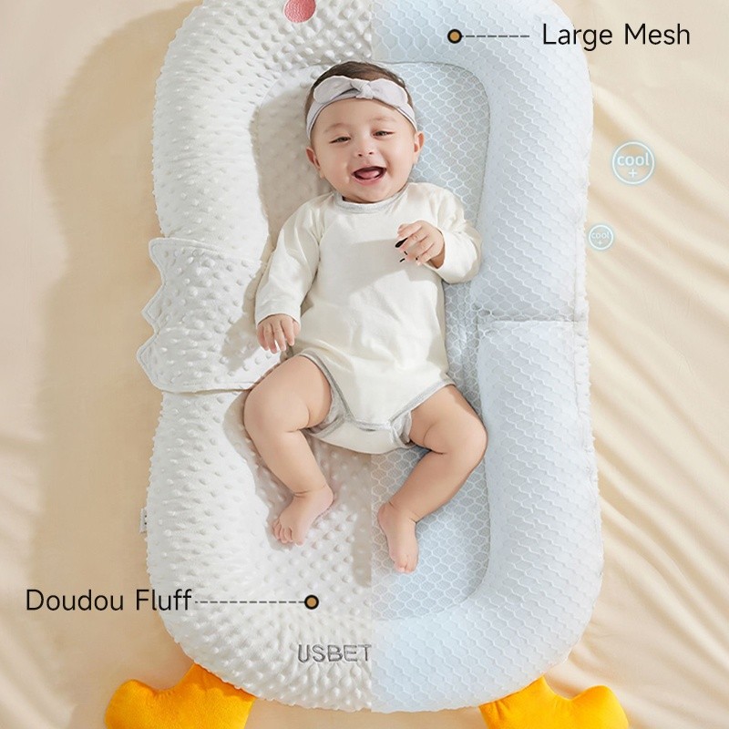 Baby Lounger Supplier - Soft Folding Bassinet