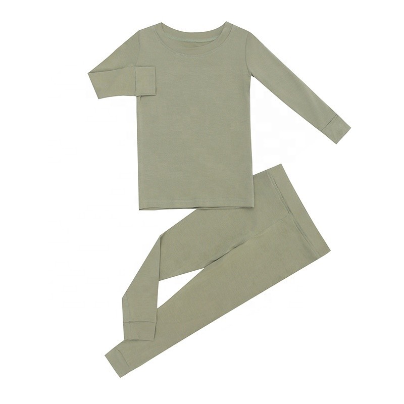 Baby Pajamas Supplier - 2 Piece Bamboo Knitted