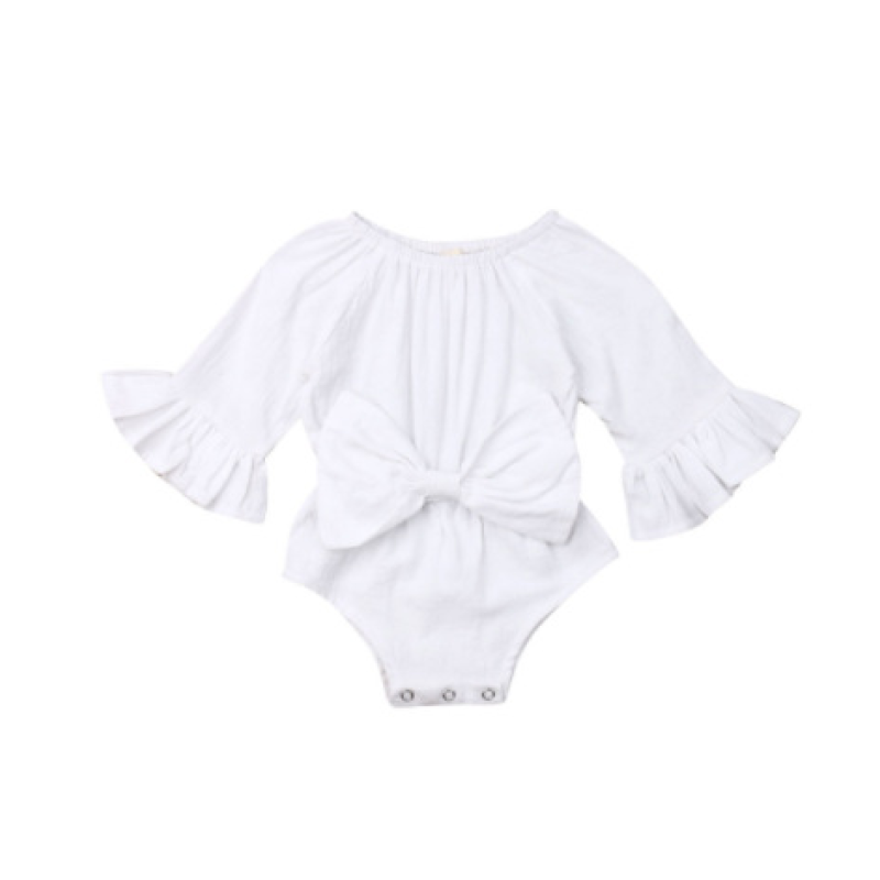 Baby Jumpsuit Supplier - Knitted Bowknot Romper