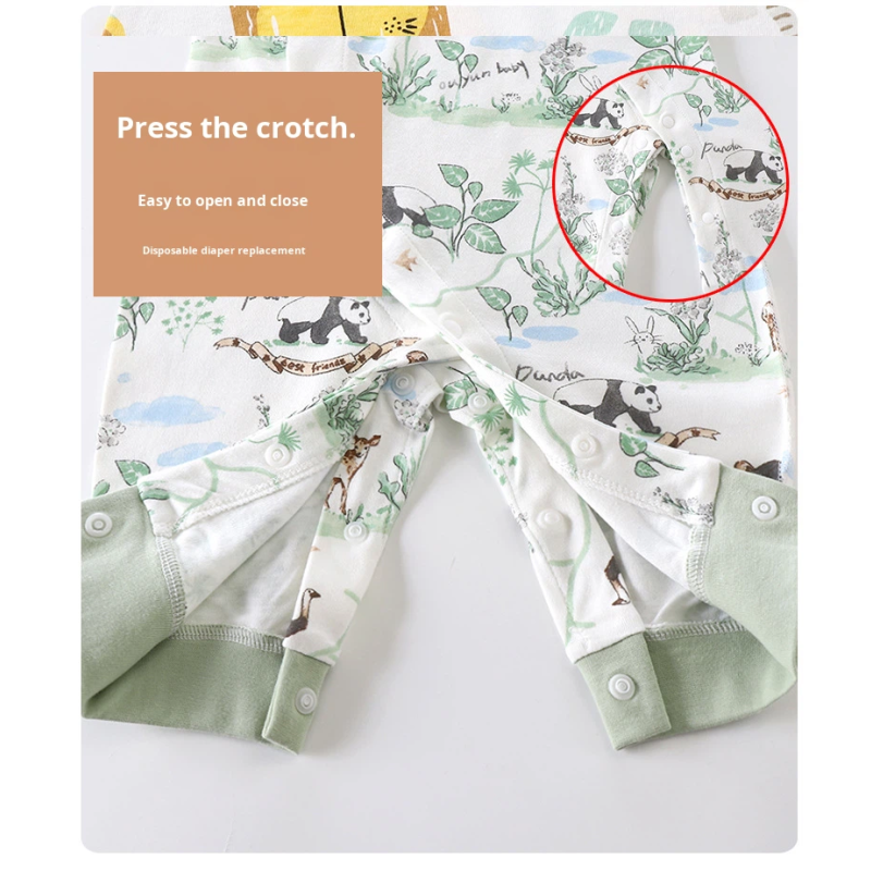 Newborn Romper Supplier - Bamboo Cotton Animal