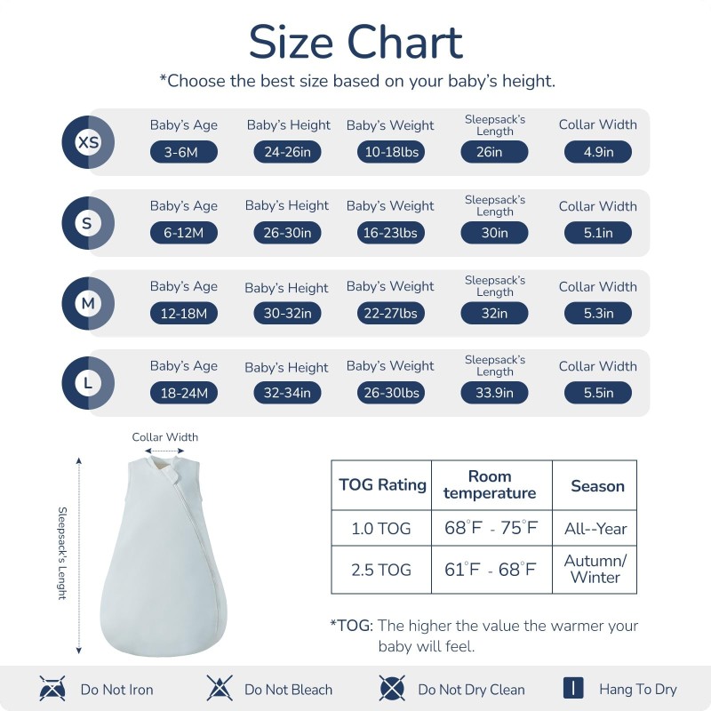 Sleep Sack Manufacturer - OEM 0-6 Months Custom