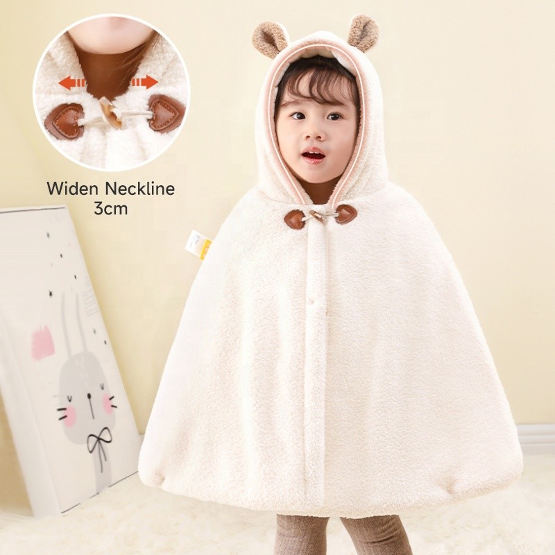 Toddler Cape Supplier - Hooded Windproof Shawl