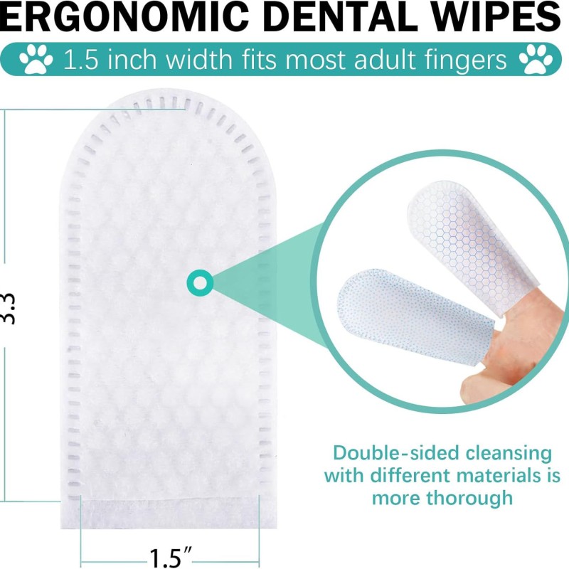 Pet Dental Wipe Supplier - Finger Tooth Cleaning