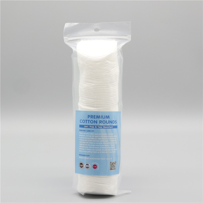 Cotton Pad Manufacturer - Round Disposable Facial