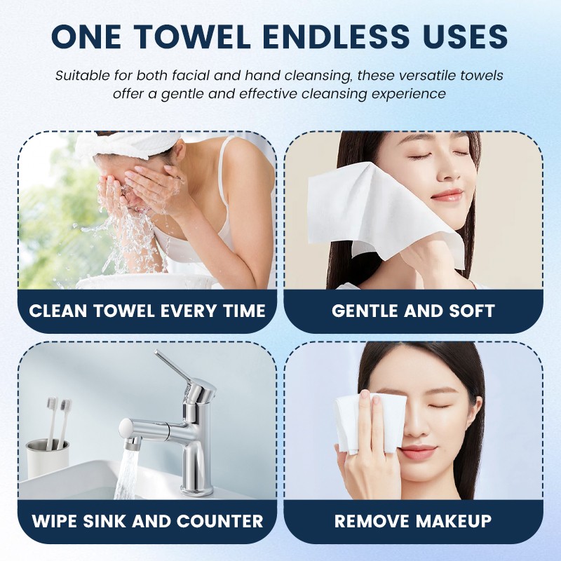 Facial Towel Manufacturer - Cotton Non woven Clean