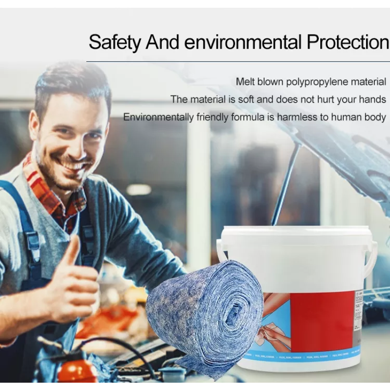 Industrial Wipe Factory - Textured Scrubbing