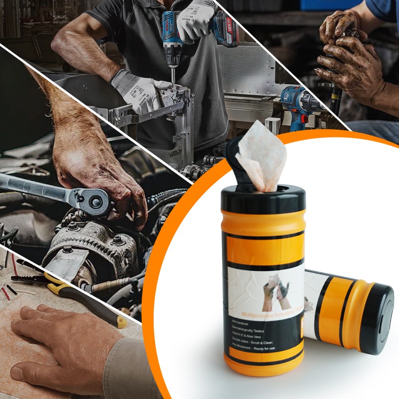 Industrial Wipe Manufacturer - Canister Large Size