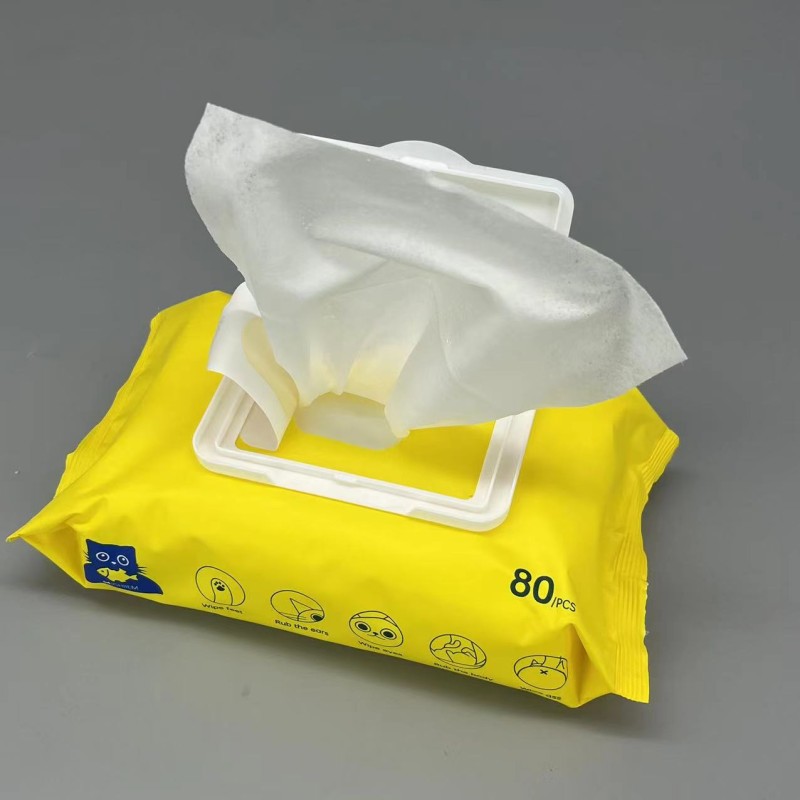 Pet Cleaning Wipe Manufacturer - Non Woven 80-100pcs