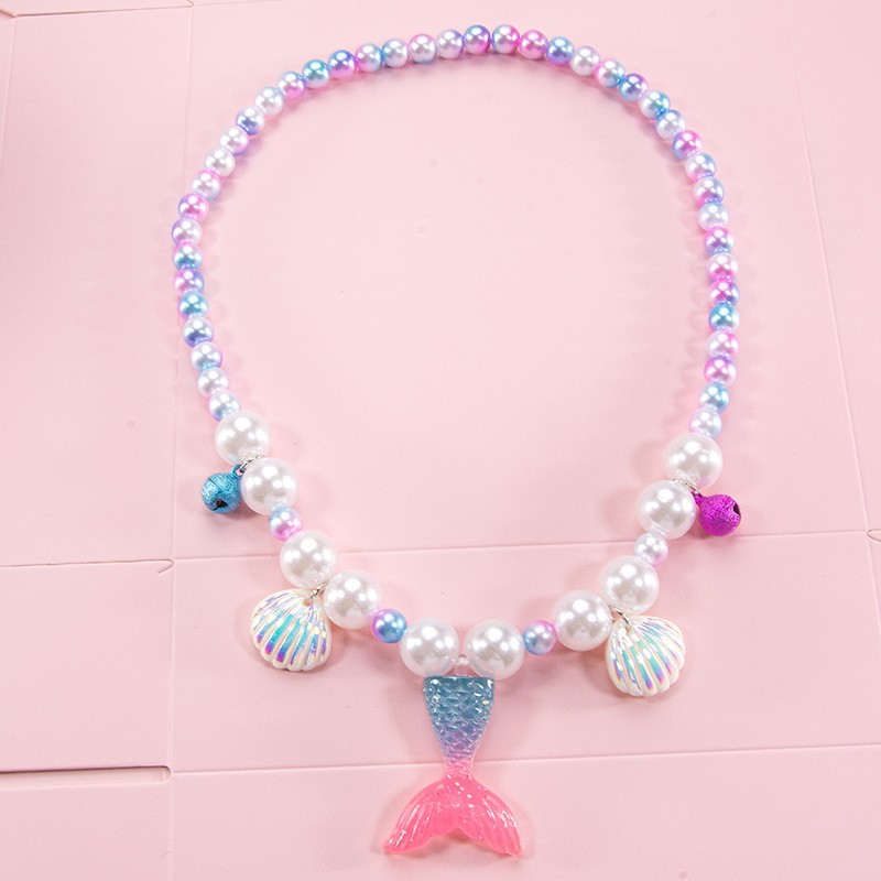 Children Jewelry Set Supplier - Pearl Necklace Bracelet Ring