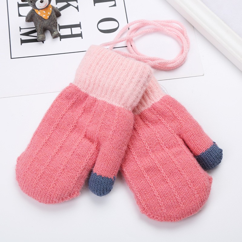 Children Gloves Supplier - Knitted Double Layer Fleece