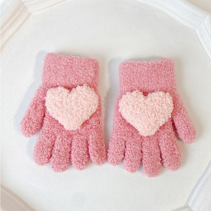 Baby Gloves Factory - Heart Design Outdoor 1-3 Years
