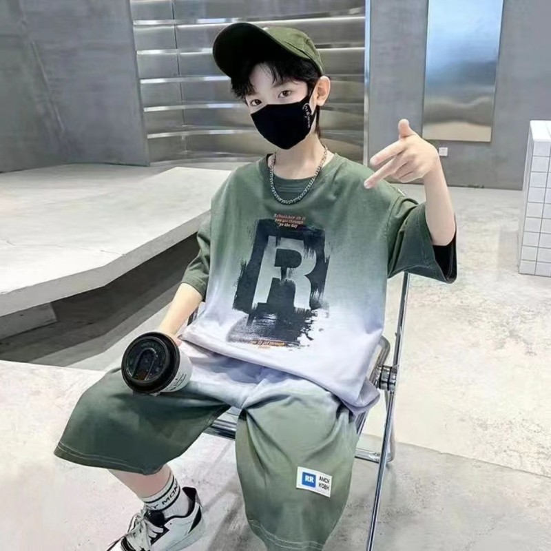 Boys Training Suit Factory - Summer Basketball Top Shorts