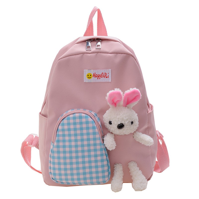 Children Backpack Factory - 2024 Bunny Pendant School