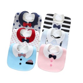 Baby Bibs Factory - Double Side Waterproof Striped