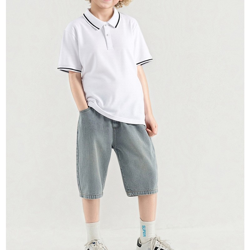 Boys Polo Shirts Factory - 100% Cotton School Style