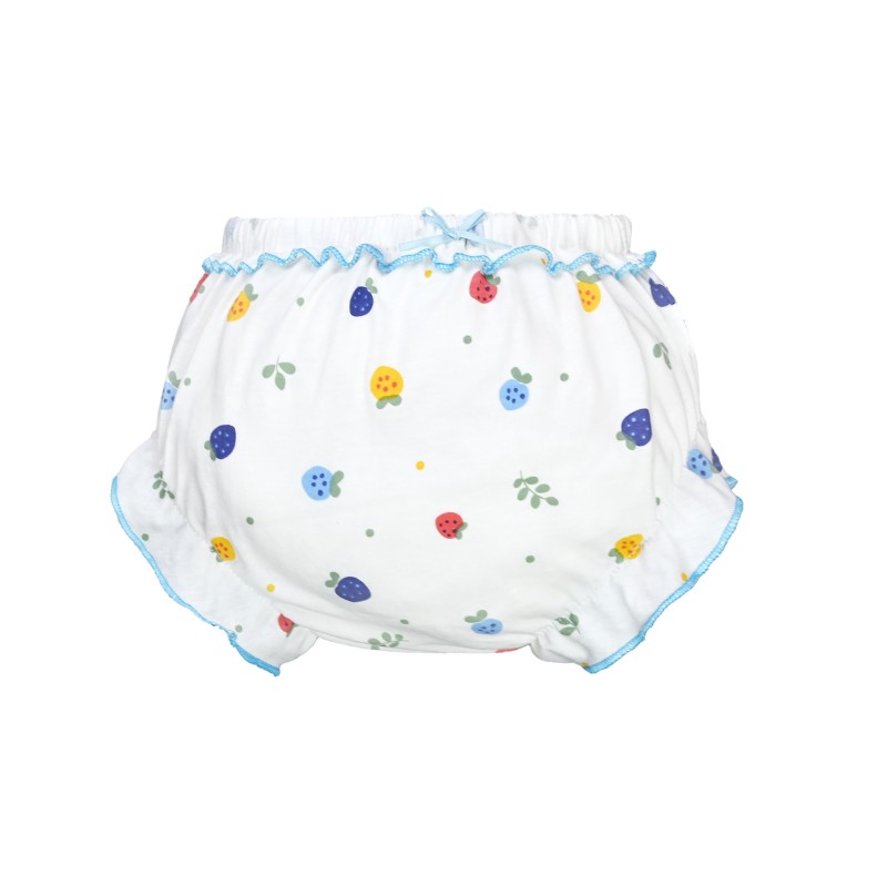 Baby Shorts Supplier - 100% Cotton Polka Dot Flower