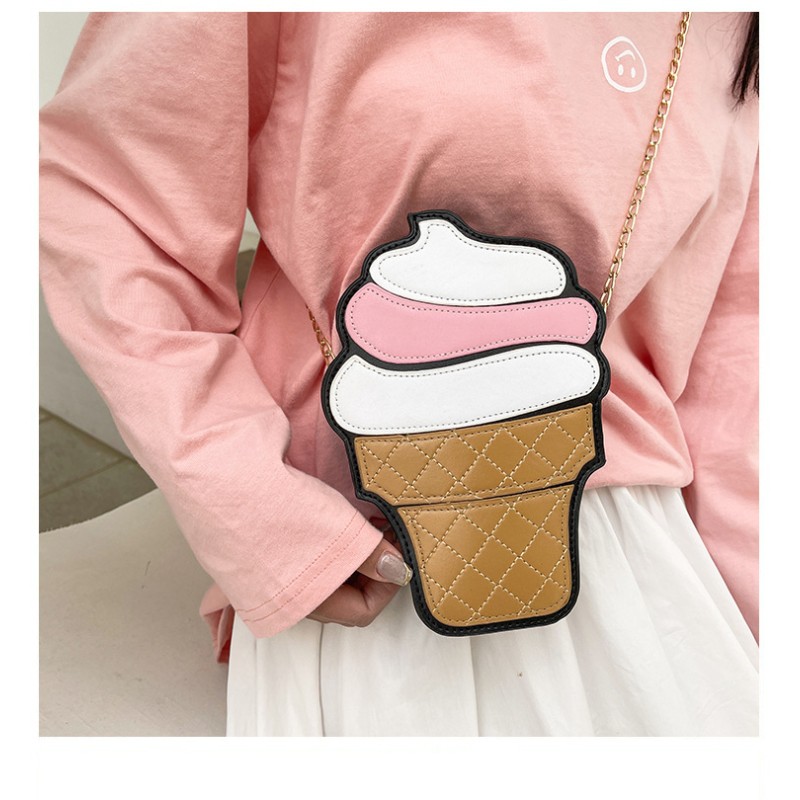 Girls Crossbody Bag Factory - Cake Design Ice Cream Chain