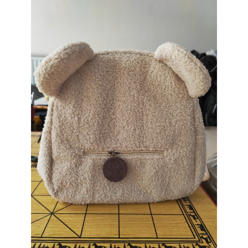 Kids Backpack Factory - Plush Ear Solid Color Casual