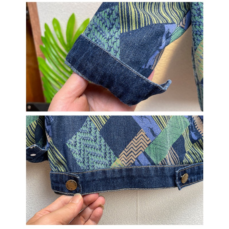 Boys Denim Jacket Supplier - Large Pocket Cargo Style