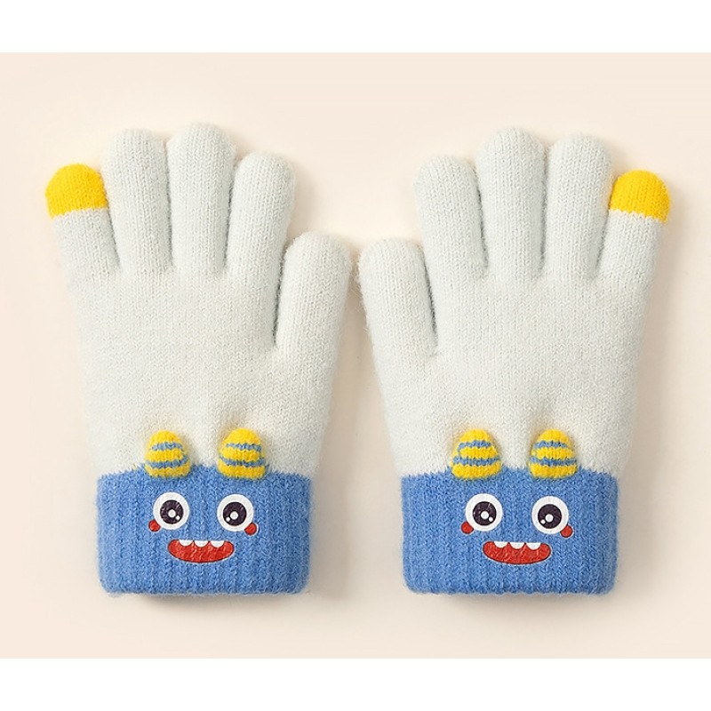 Children Gloves Supplier - Little Monster Knitted 9-12 Years