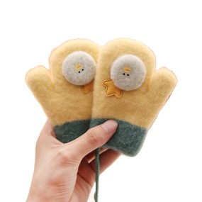 Toddler Mittens Supplier - Neck Hanging Plush Warm