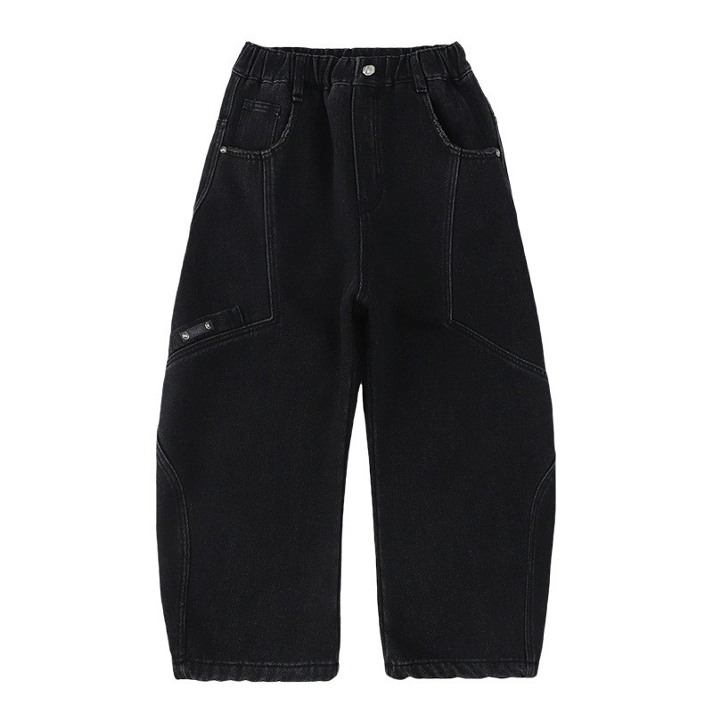 Children Casual Pants Factory - Oversize Straight Leg Junior